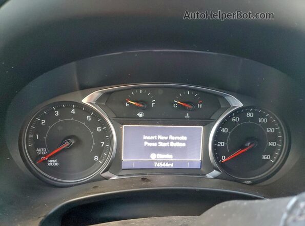 3GKALVEG5RL131086 2024 GMC TERRAIN White Instrument cluster view