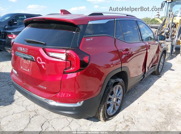 3GKALVEG6PL207346 2023 GMC TERRAIN Red Trasero derecho