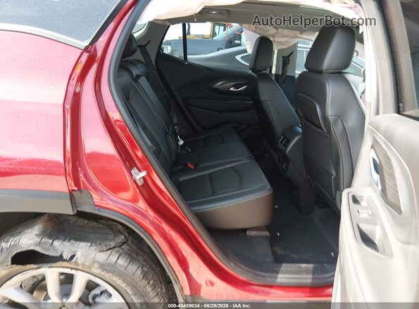 3GKALVEG6PL207346 2023 GMC TERRAIN Red Vista de la etiqueta del VIN