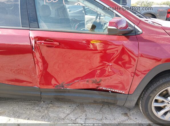 3GKALVEG6PL207346 2023 GMC TERRAIN Red Vista frontal