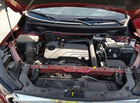 3GKALVEG6PL207346 2023 GMC TERRAIN Red Vista trasera