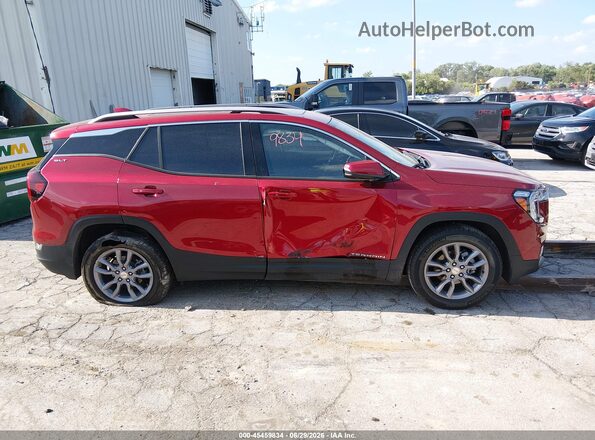 3GKALVEG6PL207346 2023 GMC TERRAIN Red Vista interior trasera