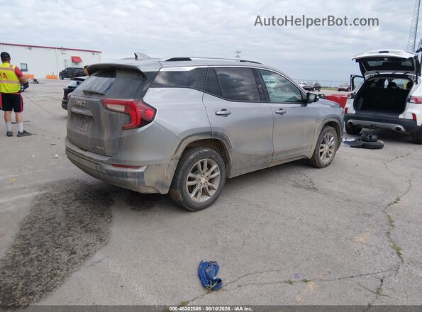 3GKALVEG7RL154613 2024 GMC TERRAIN Silver Հետևի աջ