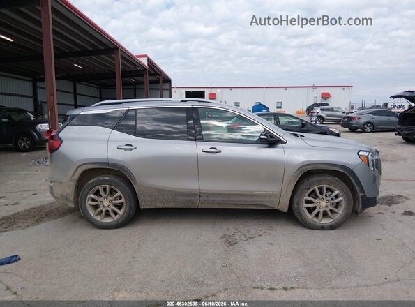 3GKALVEG7RL154613 2024 GMC TERRAIN Silver Սալոնի հետևի տեսք