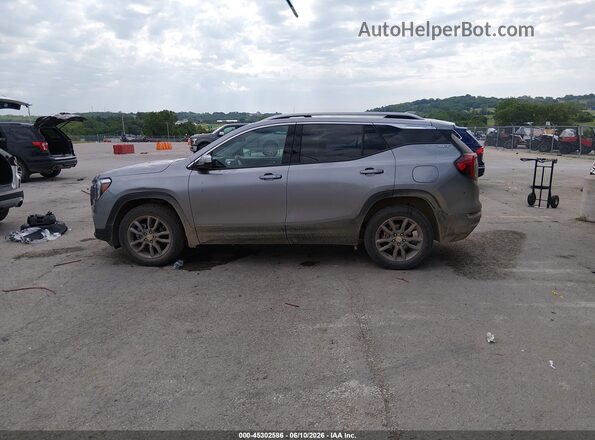 3GKALVEG7RL154613 2024 GMC TERRAIN Silver Սալոնի 360 աստիճան տեսք