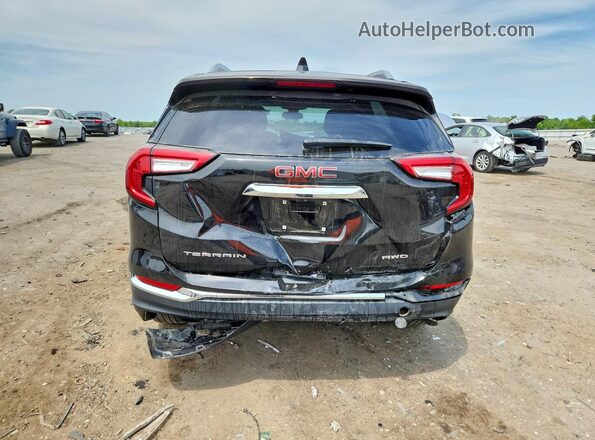 3GKALVEG8RL367344 2024 GMC TERRAIN Black უკანა ხედი