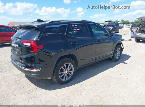 3GKALVEG9PL194186 2023 GMC TERRAIN Черный Задняя правая четверть