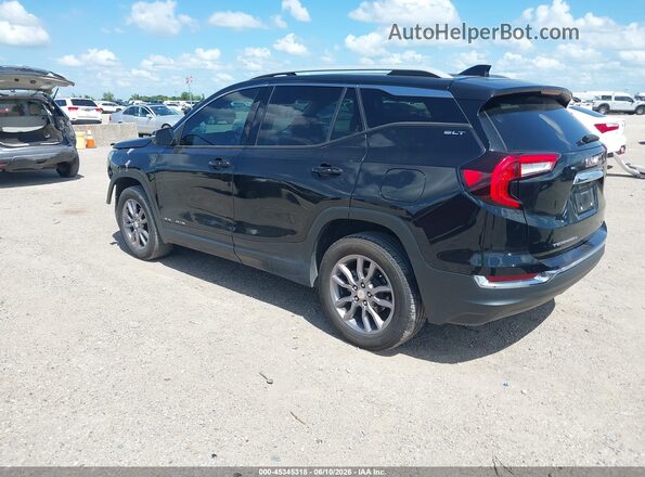 3GKALVEG9PL194186 2023 GMC TERRAIN Черный Задняя левая четверть