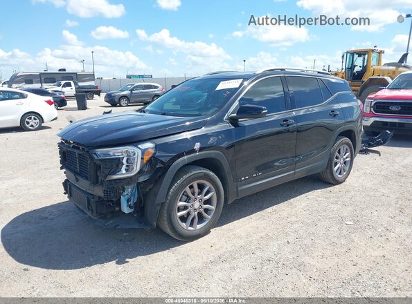 3GKALVEG9PL194186 2023 GMC TERRAIN Черный Передняя левая четверть