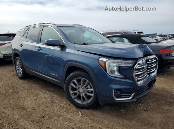 3GKALVEG9RL148036 2024 GMC TERRAIN Blue Front right