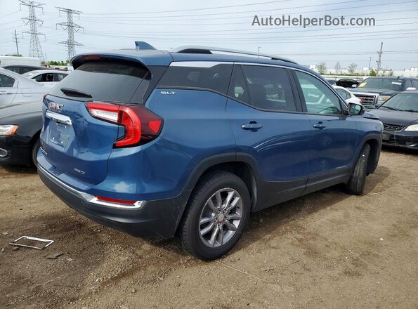 3GKALVEG9RL148036 2024 GMC TERRAIN Blue Rear right