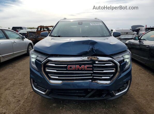 3GKALVEG9RL148036 2024 GMC TERRAIN Blue Front view