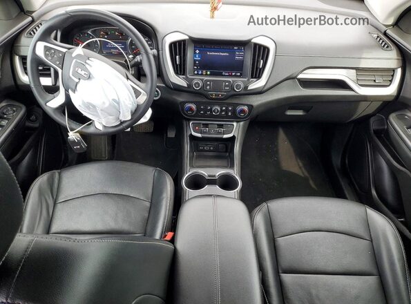 3GKALVEG9RL148036 2024 GMC TERRAIN Blue Dashboard view