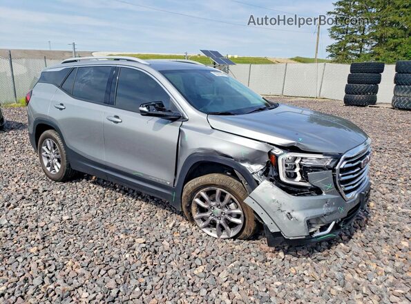 3GKALVEGXRL192398 2024 GMC TERRAIN Silver Front right