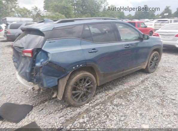 3GKALVEGXRL396327 2024 GMC TERRAIN Синий Задняя правая четверть