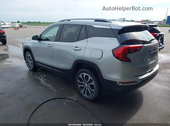 3GKALVEV0ML315990 2021 GMC TERRAIN Silver Trasero izquierdo