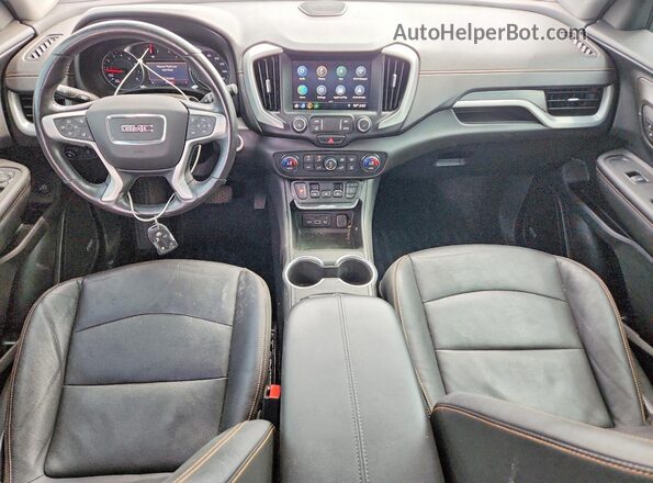 3GKALVEV0ML344373 2021 GMC TERRAIN Silver წინა პანელის ხედი