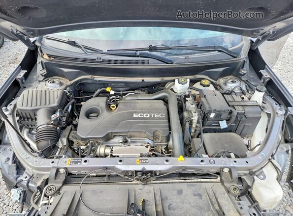 3GKALVEV0ML344373 2021 GMC TERRAIN Silver ძრავის განყოფილების ხედი
