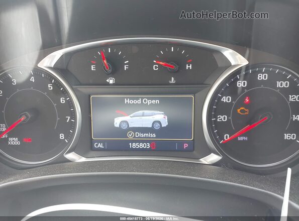 3GKALVEV0ML351713 2021 GMC TERRAIN White უკანა სავარძლების ხედი
