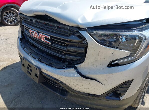 3GKALVEV0ML398661 2021 GMC TERRAIN Silver წინა ხედი