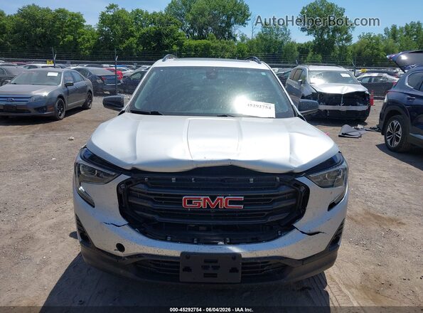 3GKALVEV0ML398661 2021 GMC TERRAIN Silver ხელსაწყოთა პანელის ხედი