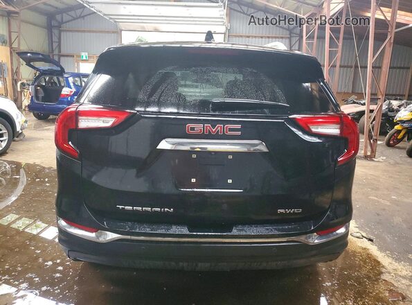 3GKALVEV0NL104225 2022 GMC TERRAIN Black Vista trasera