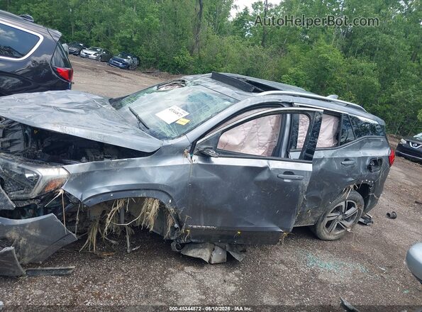 3GKALVEV1JL207891 2018 GMC TERRAIN Серый Панорамный вид салона 360°
