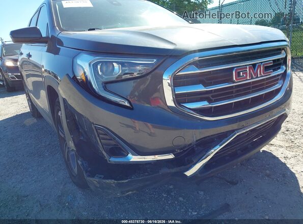 3GKALVEV1LL119779 2020 GMC TERRAIN Gray Вид спереду