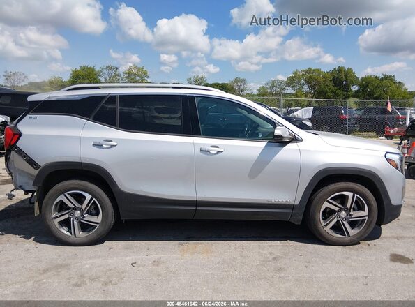 3GKALVEV1ML306876 2021 GMC TERRAIN Silver Սալոնի 360 աստիճան տեսք