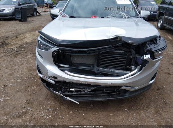 3GKALVEV2KL232509 2019 GMC TERRAIN Silver Widok z przodu
