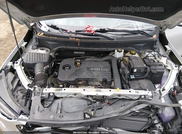 3GKALVEV2KL232509 2019 GMC TERRAIN Silver Widok z tyłu
