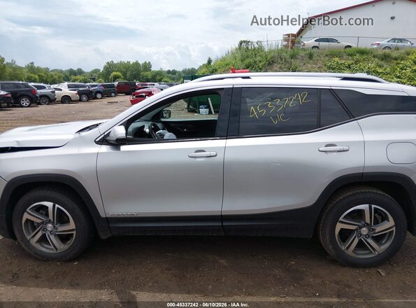 3GKALVEV2KL232509 2019 GMC TERRAIN Silver Widok wnętrza 360 stopni