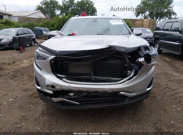 3GKALVEV2KL232509 2019 GMC TERRAIN Silver Widok zestawu wskaźników