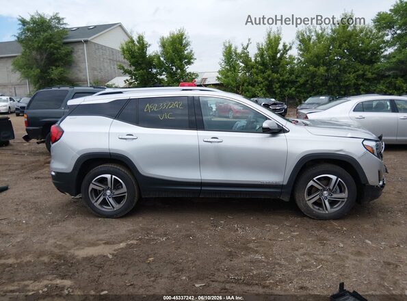 3GKALVEV2KL232509 2019 GMC TERRAIN Silver Widok wnętrza z tyłu
