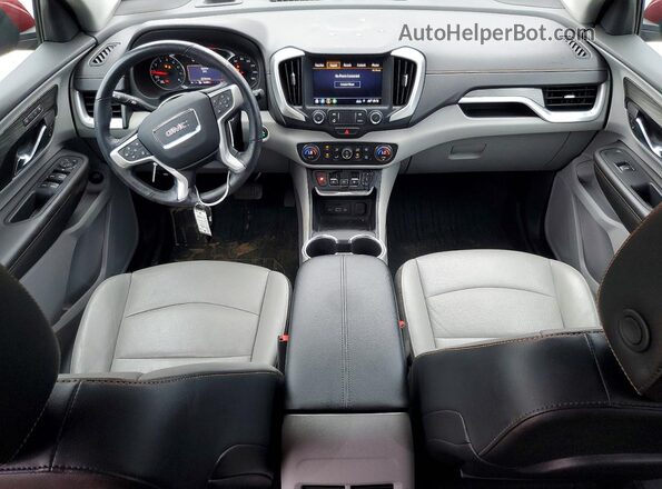 3GKALVEV2LL213461 2020 GMC TERRAIN Maroon Առջևի վահանակի տեսք