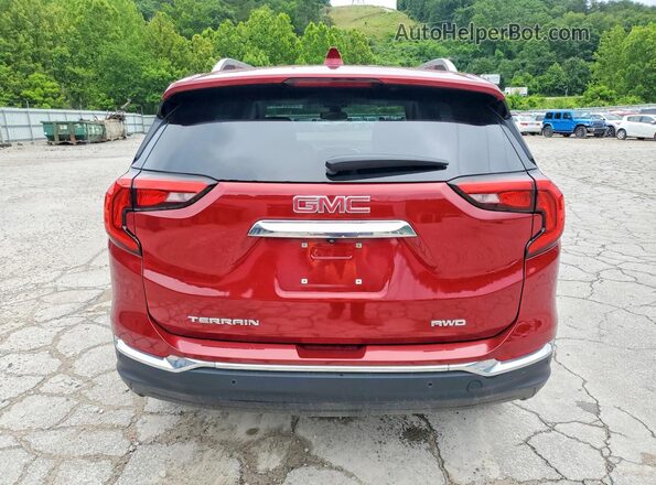 3GKALVEV2LL213461 2020 GMC TERRAIN Maroon Հետևի տեսք