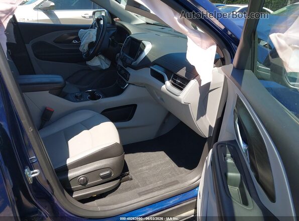 3GKALVEV2NL153586 2022 GMC TERRAIN Blue Vista interior delantera
