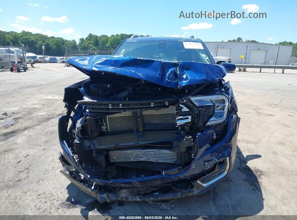 3GKALVEV2NL153586 2022 GMC TERRAIN Blue Vista interior trasera