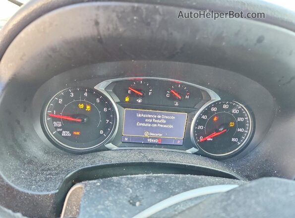 3GKALVEV3KL178444 2019 GMC TERRAIN Gray 