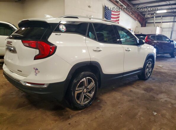 3GKALVEV3KL252784 2019 GMC TERRAIN Белый Задняя правая четверть