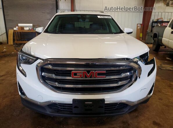 3GKALVEV3KL252784 2019 GMC TERRAIN Белый Вид спереди