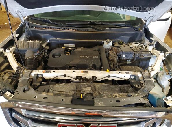 3GKALVEV3KL252784 2019 GMC TERRAIN Белый Вид подкапотного пространства