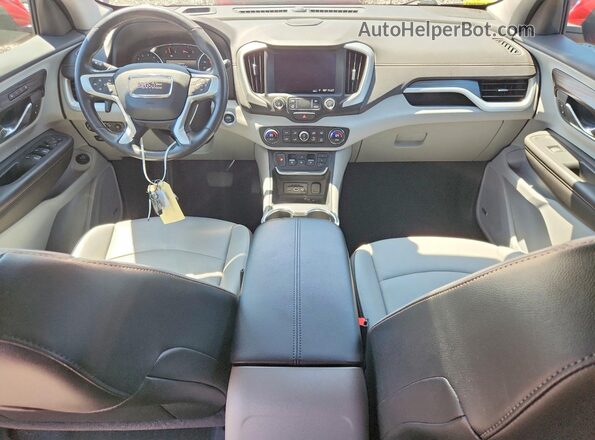 3GKALVEV3LL211007 2020 GMC TERRAIN Red Vista del salpicadero
