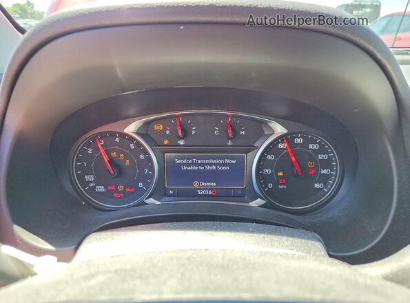 3GKALVEV3LL211007 2020 GMC TERRAIN Red Vista del cuadro de instrumentos