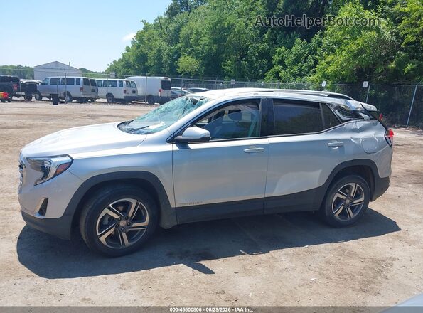 3GKALVEV3LL269814 2020 GMC TERRAIN Silver Rear interior view