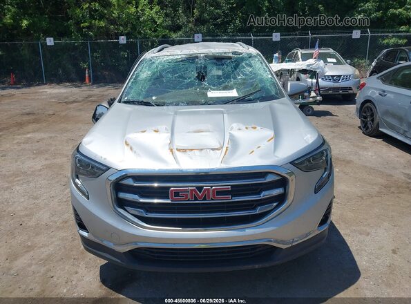 3GKALVEV3LL269814 2020 GMC TERRAIN Silver Dashboard view