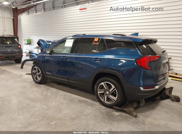 3GKALVEV3ML303641 2021 GMC TERRAIN Blue Rear left