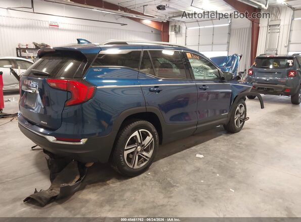 3GKALVEV3ML303641 2021 GMC TERRAIN Blue Rear right