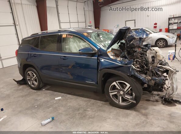 3GKALVEV3ML303641 2021 GMC TERRAIN Blue 360 interior view