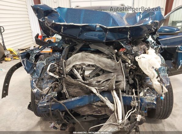 3GKALVEV3ML303641 2021 GMC TERRAIN Blue Rear view